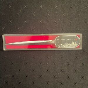 Toronto Skyline Silver Letter Opener